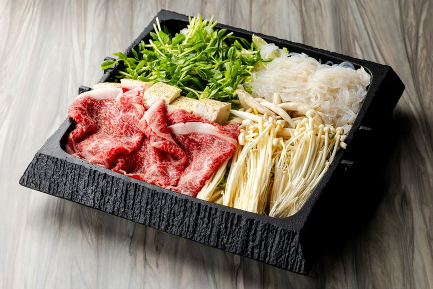 和牛すき焼き鍋