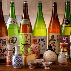 全国各地より厳選したこだわりの日本酒