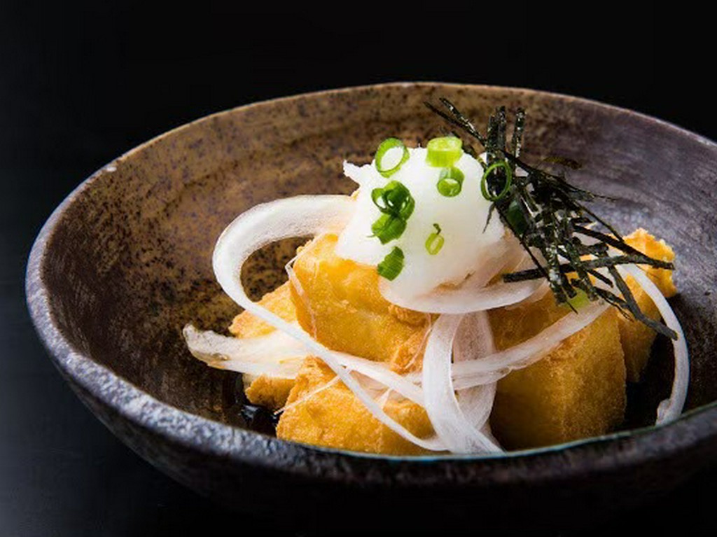 揚げだし生豆腐