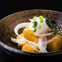 揚げだし生豆腐