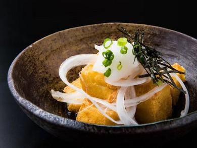 揚げだし生豆腐