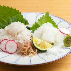 新鮮さにこだわり、厳選した魚介類を使用