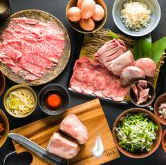『一本たん助食べ放題コース』
130分 6,980円(7,678円)
盛り合わせ＋前菜＋逸品＋究極の一本たん＋食べ放題
