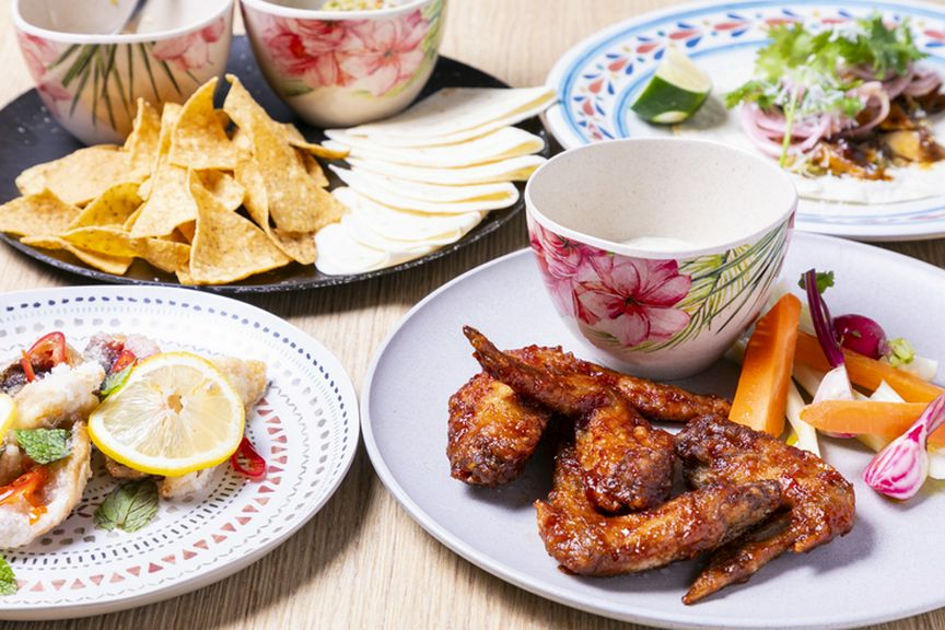 地元食材を活かした、贅沢な沖縄ラテンフュージョン