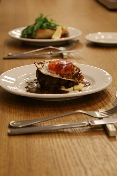 和牛ハンバーグのミニコース