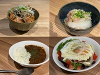 焼き鳥丼、カレーライス、タコライス、刺身丼をミニサイズでご用意しております。
こちらは1オーダーに含まれませんのでご注意ください
