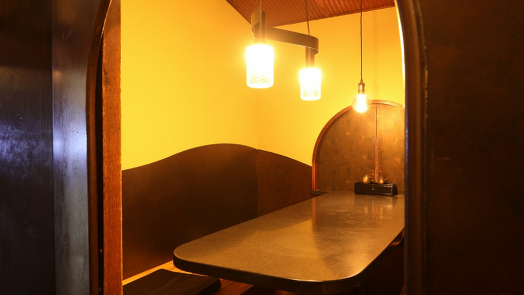 プライベートな個室空間は、接待や特別な食事にもうってつけ