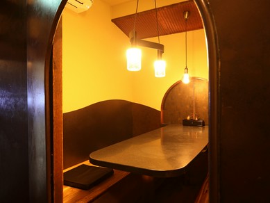 プライベートな個室空間は、接待や特別な食事にもうってつけ