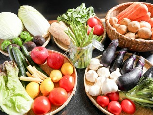 岐阜県「大橋農園」より届けられる、旬の野菜の数々