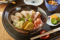 絶品にいがた米と、のどぐろの炙りを贅沢に