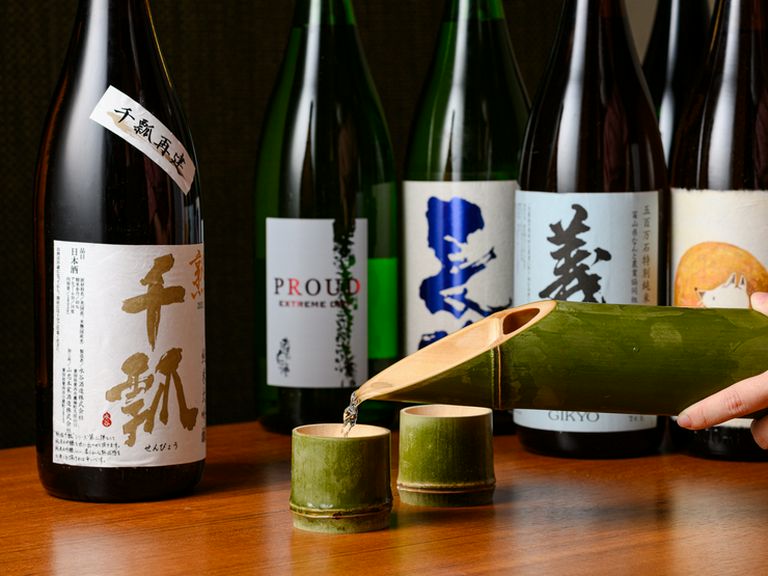 特別な席にふさわしい、竹が生む上質な味わい『竹酒』