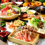 【完全個室最大240名様】お得な鍋付き飲み放題付きコース有り◎
