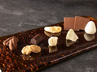 チョコレートの盛り合わせ