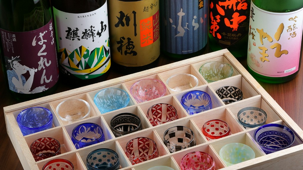 日本酒の香りと味を、自分が選んだグラスで見せる表情を楽しむ