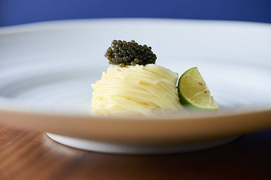 キャビアのカッペリーニ