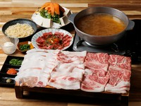 こだわり豚・牛の豪華食べ比べ『あぐー豚と宮古牛食べ比べコース』