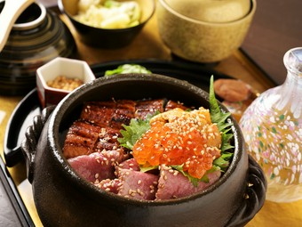 味わいの層が織りなす『天下布武まぶし』で、雅なるひととき