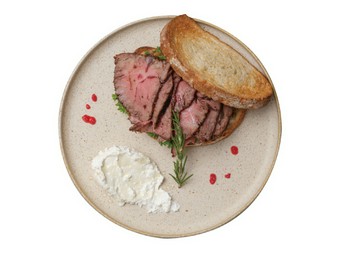 【1日数量限定】炭火ローストビーフサンド