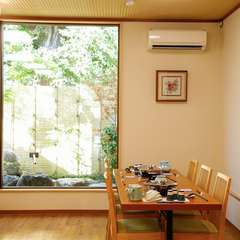 こだわりが散りばめられた、純和風の店内