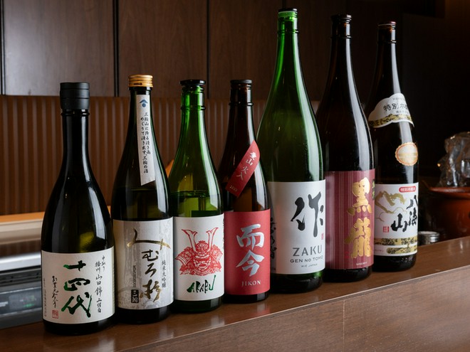 日本酒にこだわっている