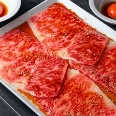 上質な黒毛和牛のおいしさを満喫する『サーロインの焼きスキ』