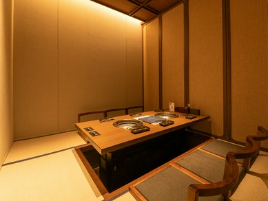 大切な人を迎え入れる、掘りごたつの個室