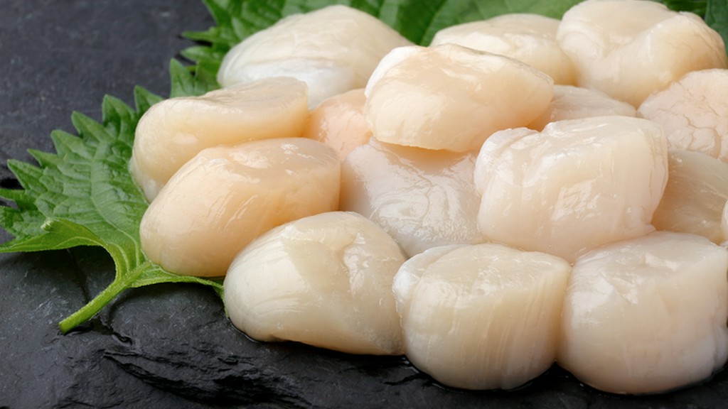 100％北海道産のほたて