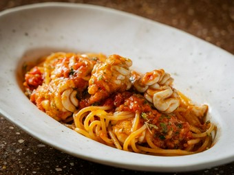 濃厚でクリーミーな白子を軽やかに仕上げた『北海道 真鱈白子 マリナーラ』