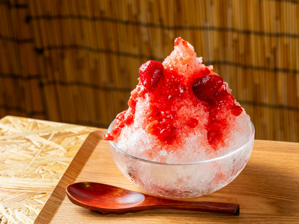 隠れ屋名物！ かき氷