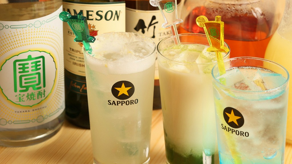 香り豊かな『茶の茶割り』や『醸メレモンサワー』が大人気！