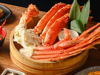 大人気！蟹三昧『タラバ蟹食べ放題コース』