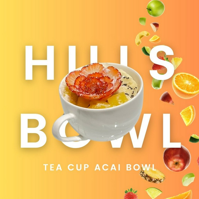 インスタ映え確実！ティーカップアサイーボウル