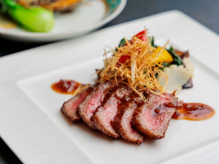 旬食材の魅力を活かした、本格的中国料理をベースにした創作料理