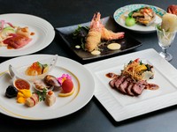 全9品。本格的中国料理にアレンジを加えた、創作料理のコース『華月の贅沢フルコース』
