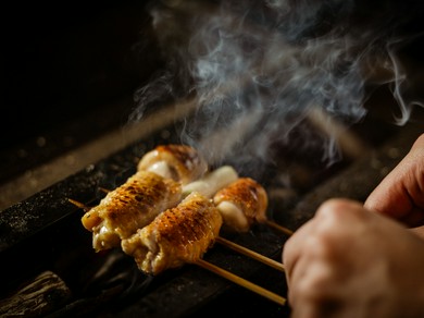 比内地鶏をはじめ、数種類の鶏肉を取り寄せている