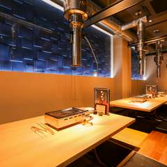 清潔感のあるくつろぎ空間。掘りごたつ席で各種宴会