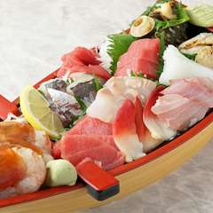 市場＆漁師直送。新鮮な旬の食材を楽しめる【新鮮家】