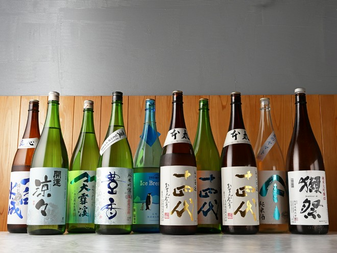日本酒にこだわっている