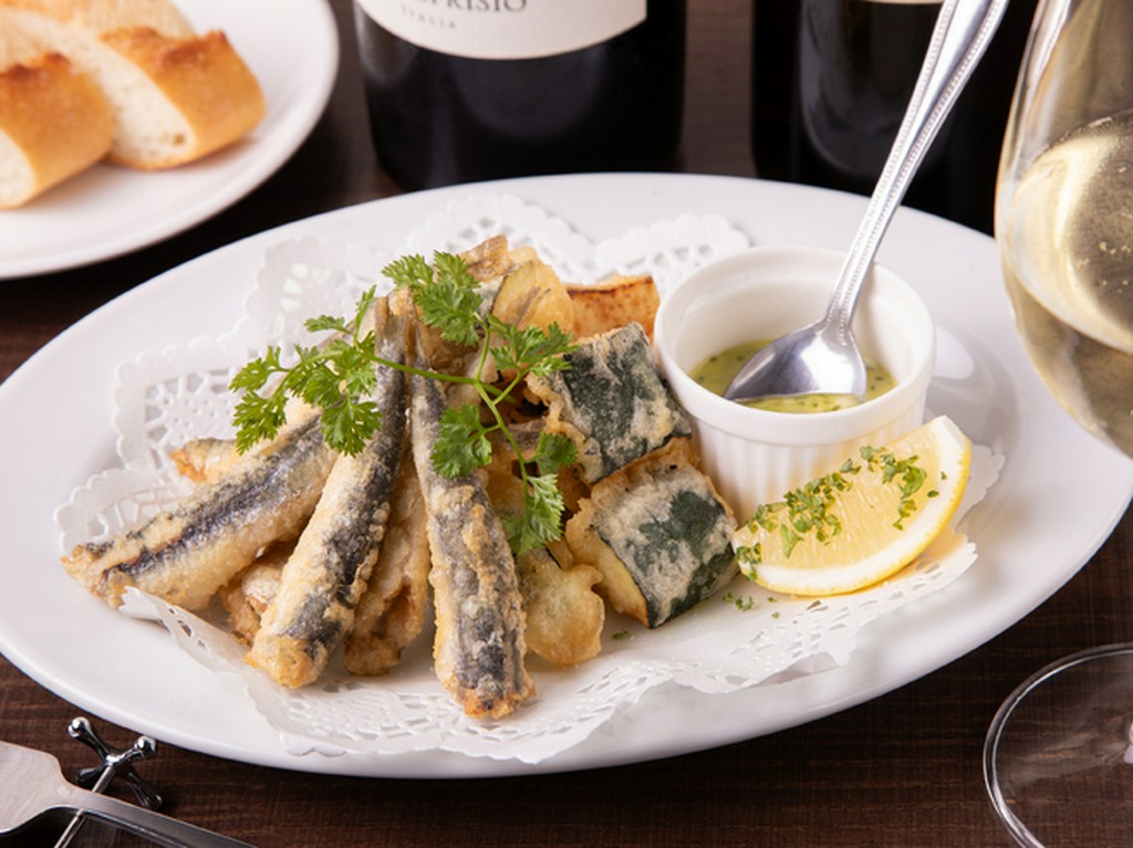 旬食材のフリット