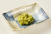サシが入ったお肉をさっぱりと召し上がれる、辛味が効いた安曇野産わさび