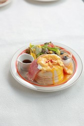 エッグベネディクト風セット