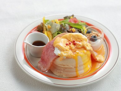 エッグベネディクト風セット