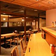 名古屋の夜を彩るデートには、落ち着いた空間とこだわりの料理をぜひ。駅前エリアでありながらも、ゆったりと過ごせる洗練された和空間は、粋な大人のデート需要も満たしてくれます。