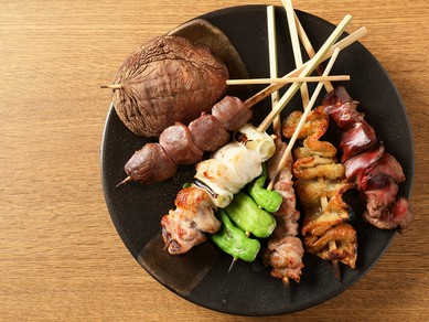 「名古屋コーチン」の食感・旨みが際立つ『串焼き』