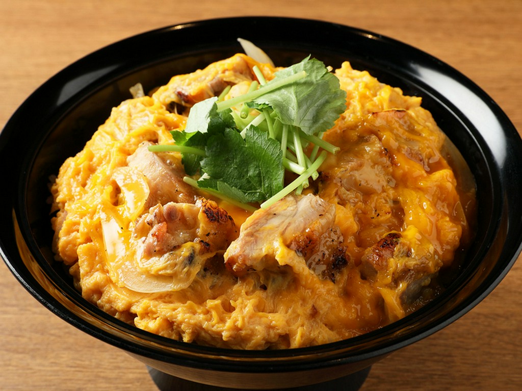 〆の炭焼き親子丼