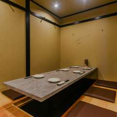 のんびり過ごせる癒しの空間。掘りごたつ席で各種宴会