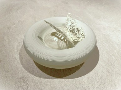 ココナッツとエキゾチックフルーツの南国風