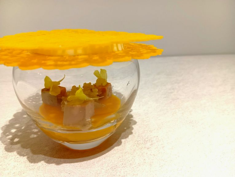 バターナッツのヴルーテ