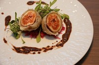 イチジクのと豚肉のフリット