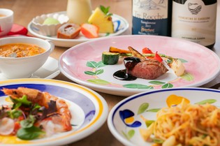こだわりの食材選びは、本場イタリアから直送される食材がメイン